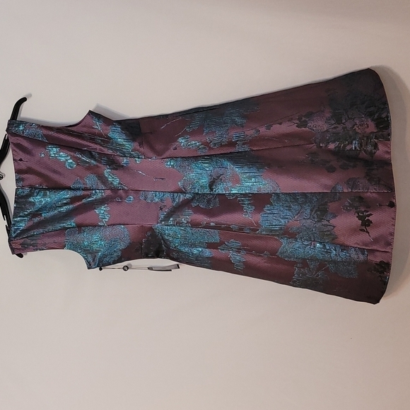 ADRIANNA Papell Flora Jacquard Dress - Picture 9 of 14